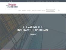Tablet Screenshot of evartstremaine.com